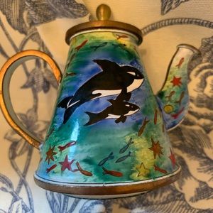 Trade Aid Numbered Miniature Collector Teapot